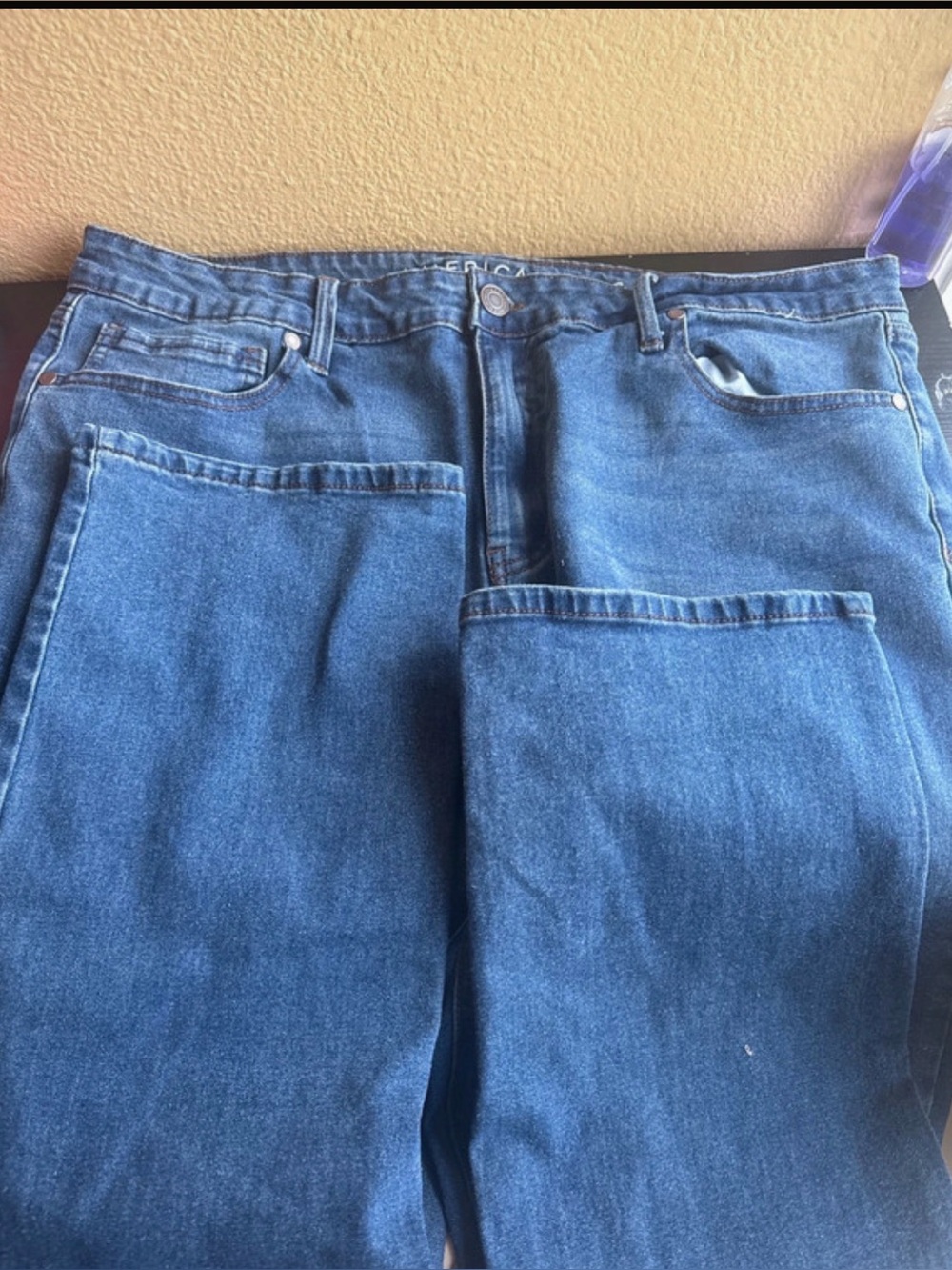 Classic High-Rise Blue Women's Jeans